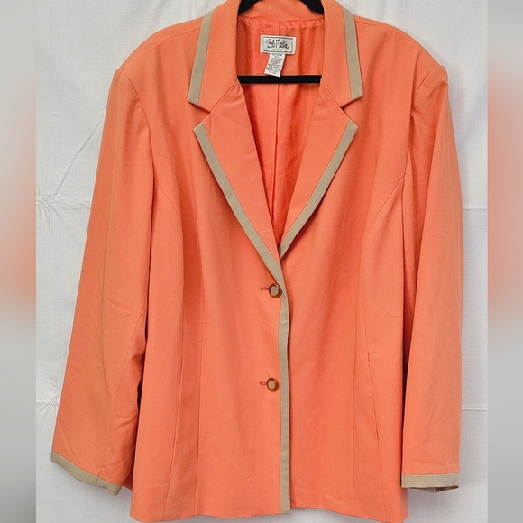 Bob Mackie Blazer Plus Size - Picture 1 of 13